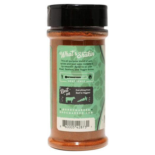 A jar of meat rub is shown.