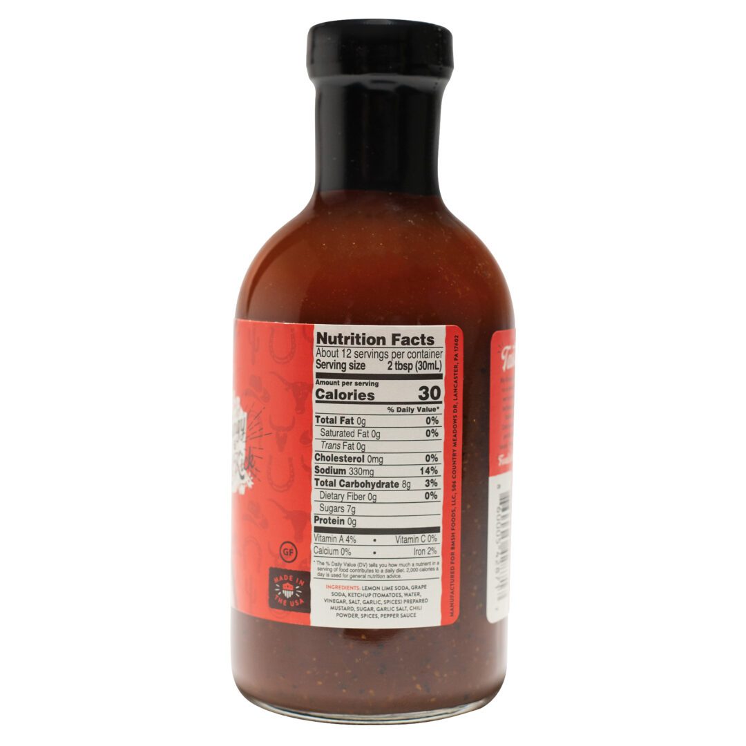 Red Dirt Road - Craft BBQ Sauce - 16oz Stout Bottle - Brocmar Smokehouse