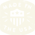 A black and white image of the made in usa logo.