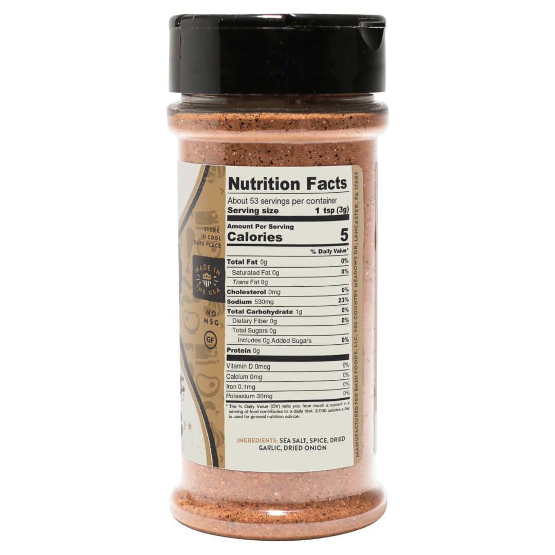 Charcoal Meat Seasoning, Size: Shaker Bottle