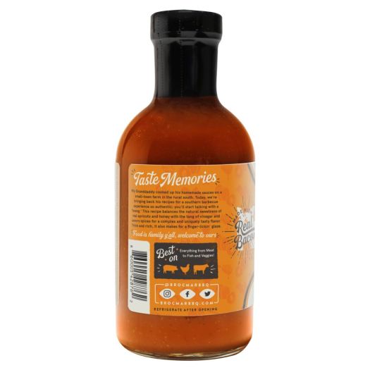 A bottle of sauce with the label " made in venezuela ".
